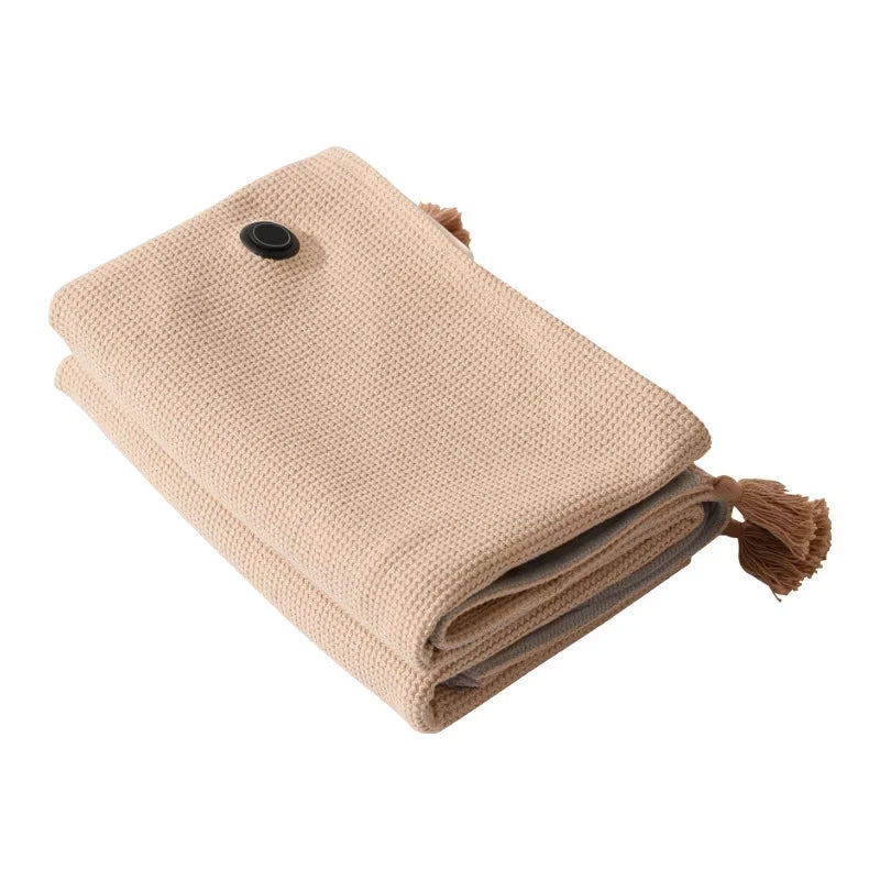 Wearable Electric Blanket 3 Heating Levels USB Heating Winter Warm Blanket Home Office Outdoor Heating Mattres Washable Quake