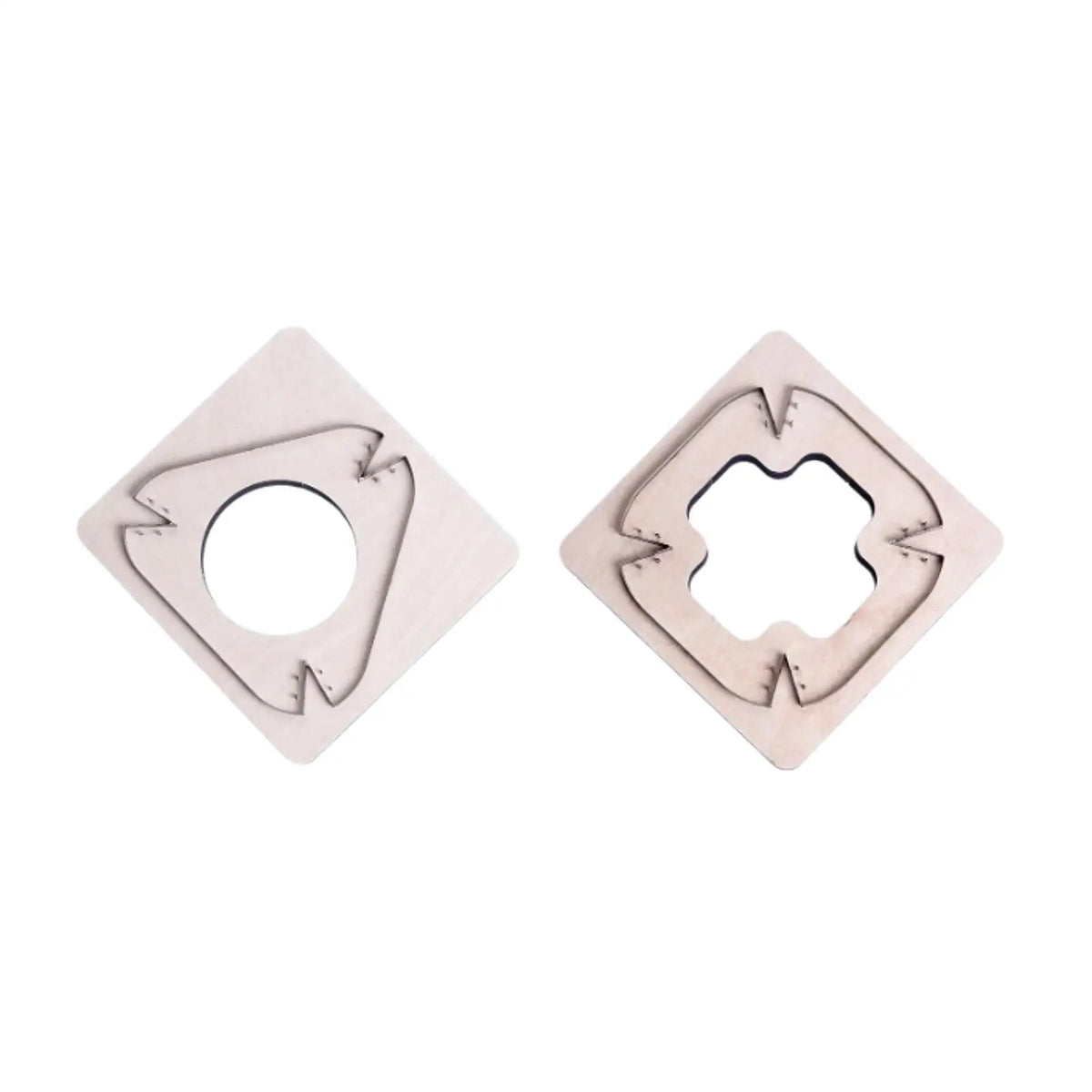 Leather Cutting Die Leather Plate Blade Tool Kit DIY Punching Template for Tailor Home Die-cutting Machine Keychain Beginner Quake