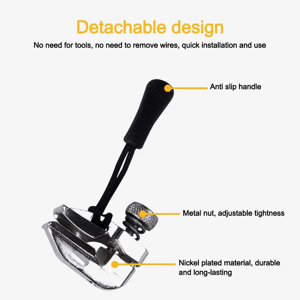 3 Different Size Zipper Repair Kit Replacement Bad Buckle Universal Zipper Head Slider Teeth Instant Fix Suitcase Zipper Head Quake