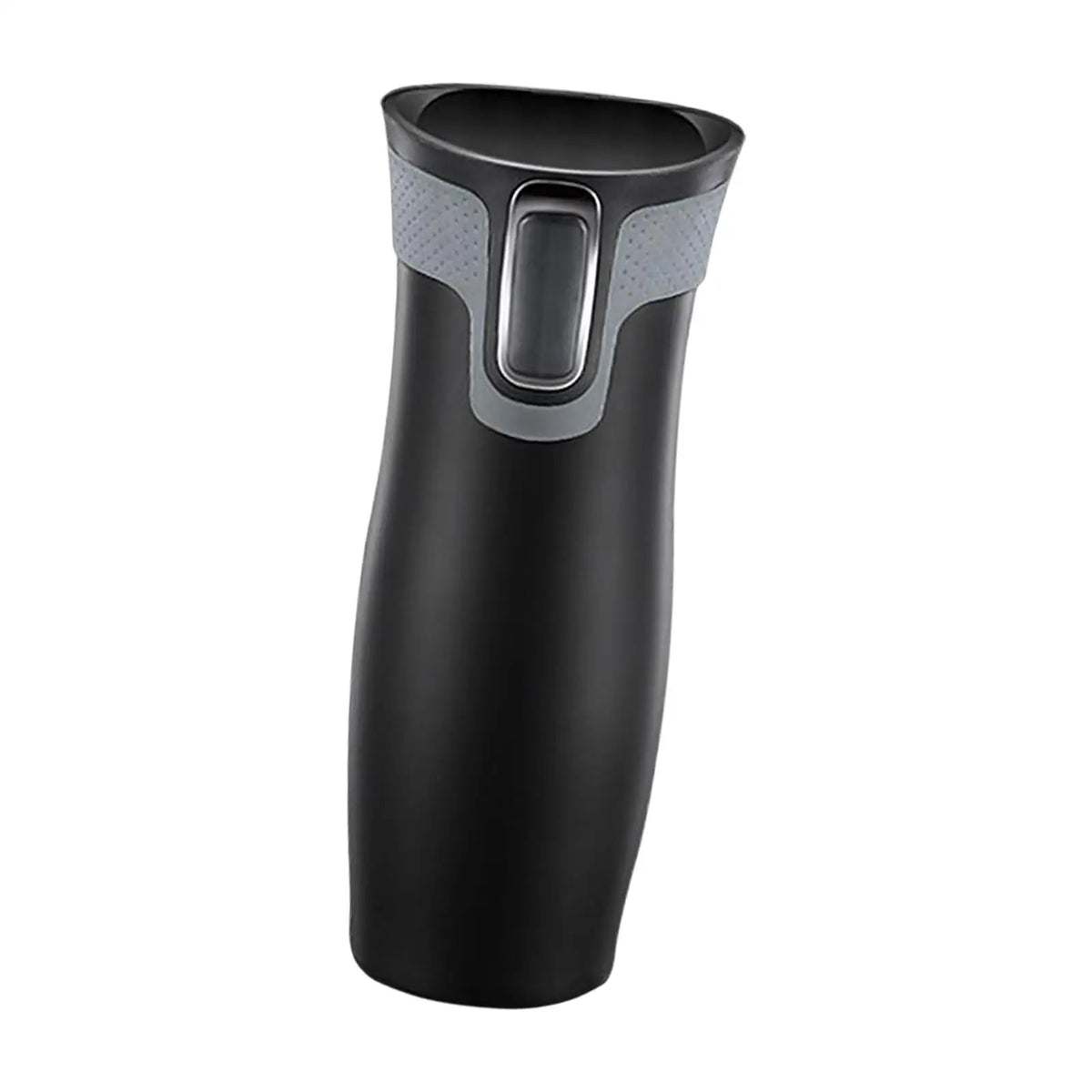 420ml Travel Mug Thermoses Double Walled Drinks Flasks Preservation Vacuum Insulated Tumbler Coffee for Business Car Quake black