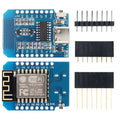 10pcs WeMos D1 Mini Pro V3.0 NodeMcu 4MB/16MB Bytes Lua WIFI Internet of Things Development Board Based ESP8266 CH340G Nodemcu V Quake D1 MINI TYPE-C 10PCS