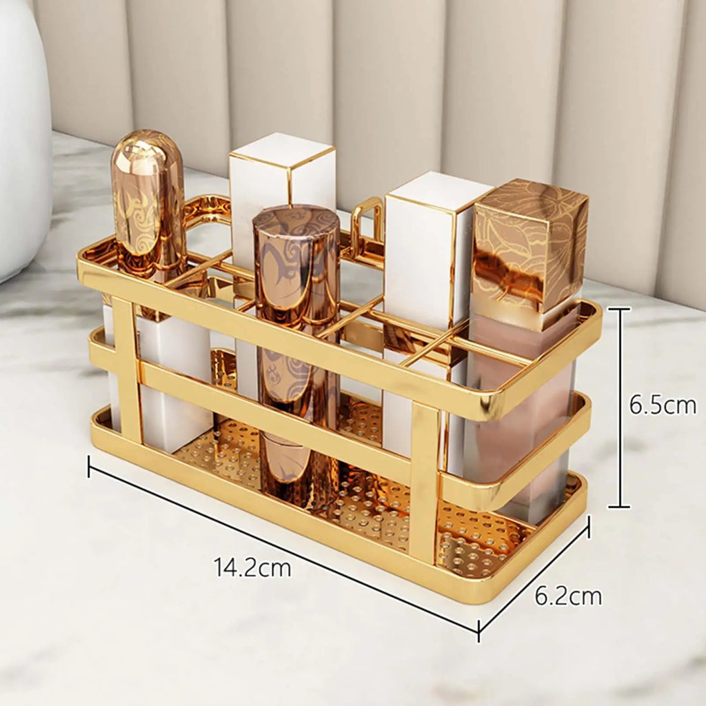Makeup Organizer Cosmetics Storage Display Caddy Holder for Dresser Countertop for Girls Quake