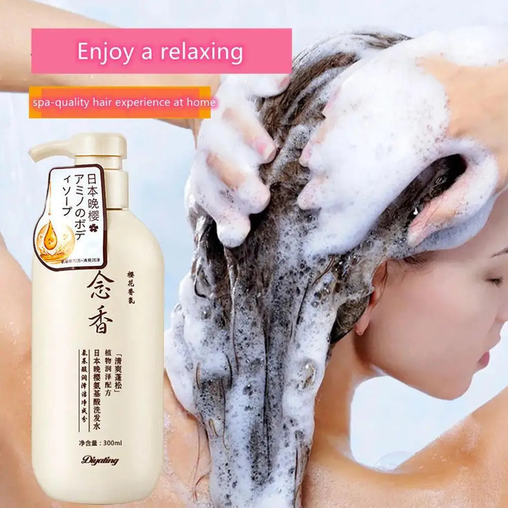 Fragrant Japanese Amino Acid Shampoo Hair Conditioner Body Was Hair Shampoo Bath Lotion Shampoo Skin Care Hair care product Quake