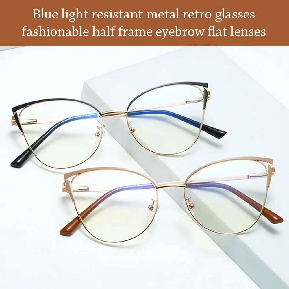 Blue Light Blocking Glasses for Women Fashion Office Optical Spectacle Computer Glasses Blue Ray Blocking Eye Protection Eyewear Quake