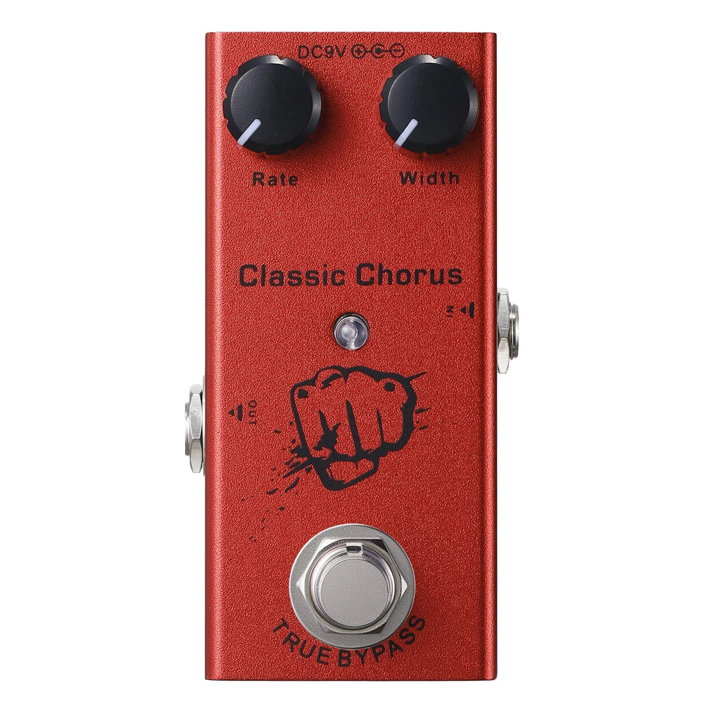 Electric Guitar Pedal Vintage Overdrive/US Dream/Classic Chorus/Vintage Phase/Tremolo/Analog delay/Digital Delay/Ultimate Drive Quake 05 Classic Chorus