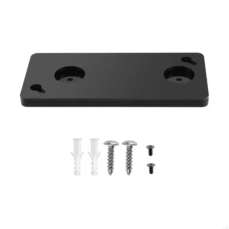 Acrylic DU22 Dock Holder Plate with Included Hardware for Fixed Desk Mounting, Home Office Cable Routing, and Office Desk K1KF Quake