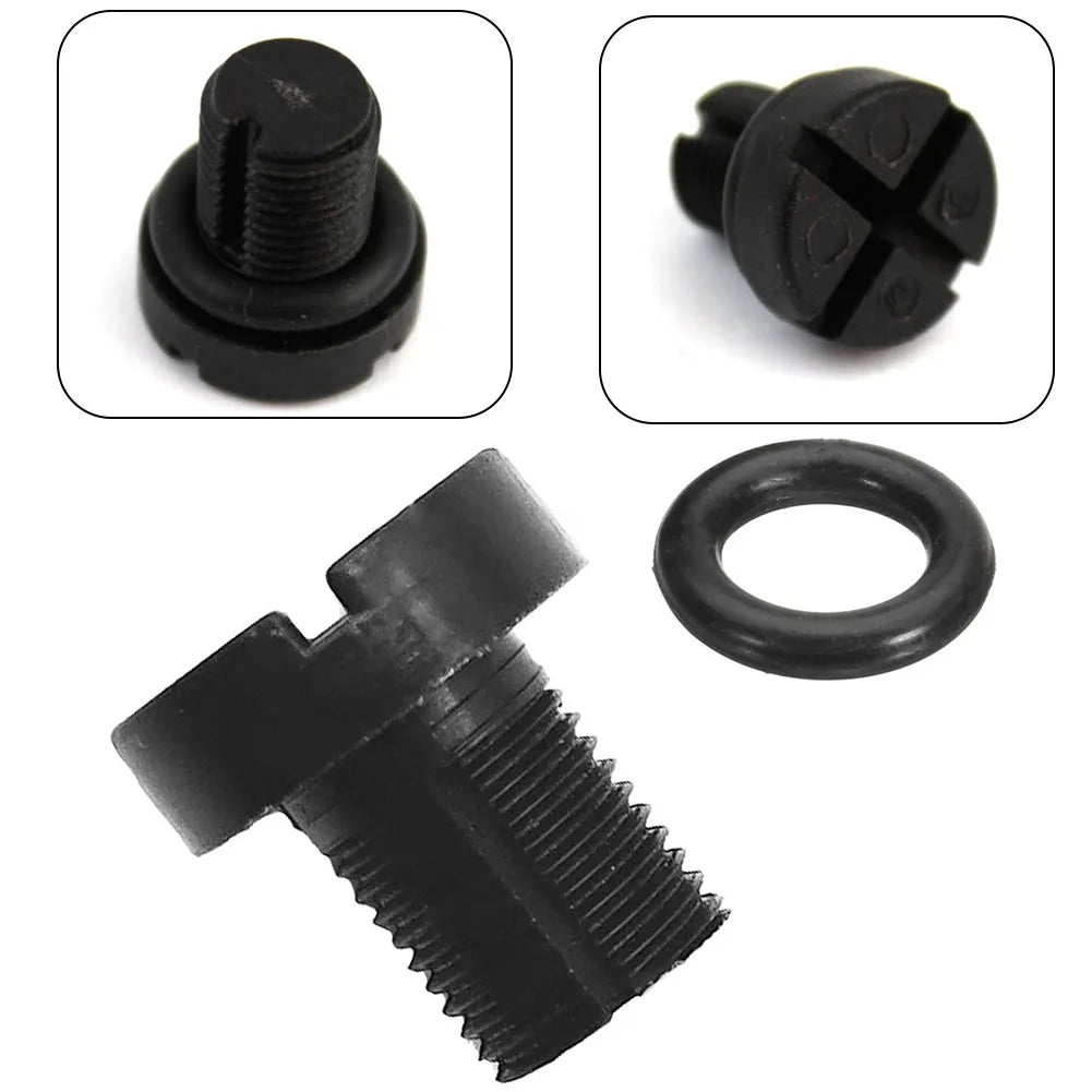 Bolt Radiator Rubber Valve Bolt ABS Black Breather Valve Bolt Radiator High Quality For BMW E34 E36 E39 E46 E83 Quake