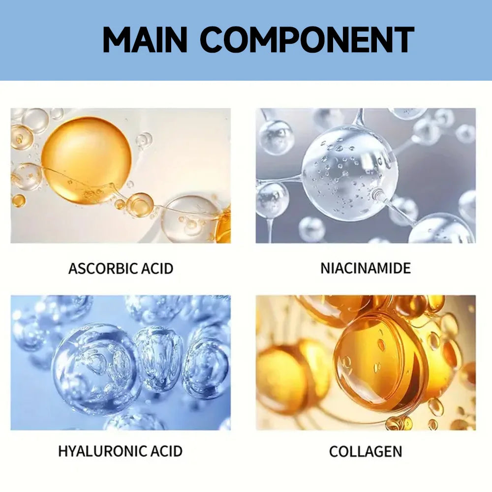 Hyaluronic Acid Collagen Fast Wrinkle Removing Facial essence Liquid Lifting Firming Exfoliating Anti aging Whitening Skin Care Quake