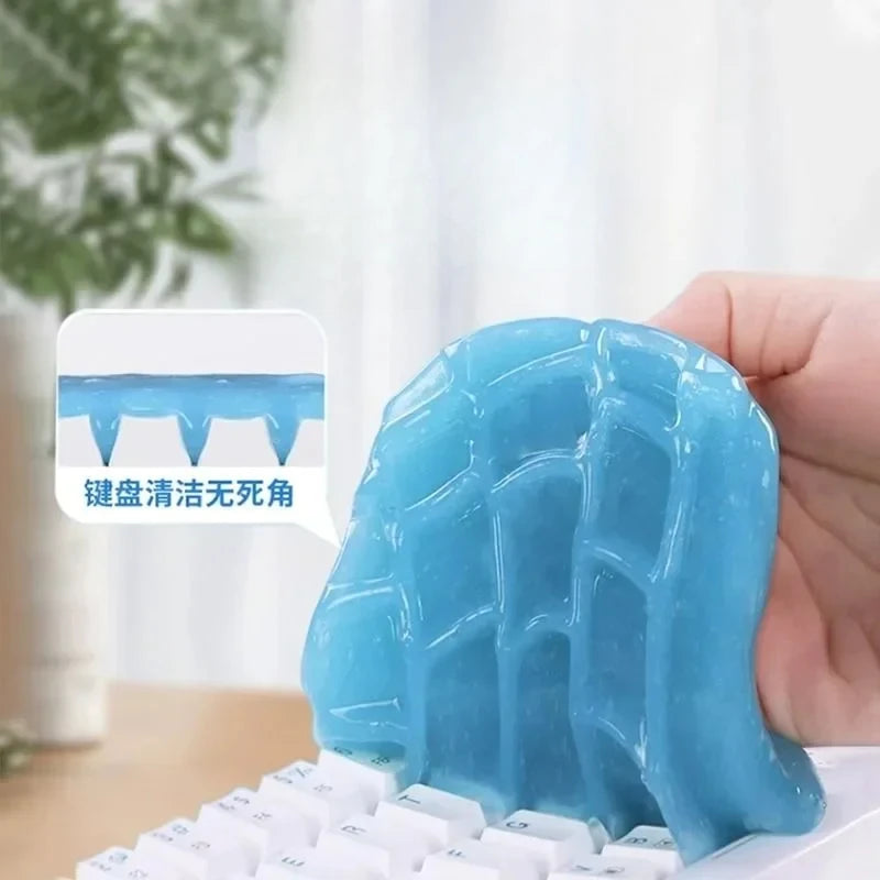 Car Cleaning Gel Vent Instrument Panel Computer Keyboard Dust Dirt Mud Clearance Reusable Cleaning Tools Quake
