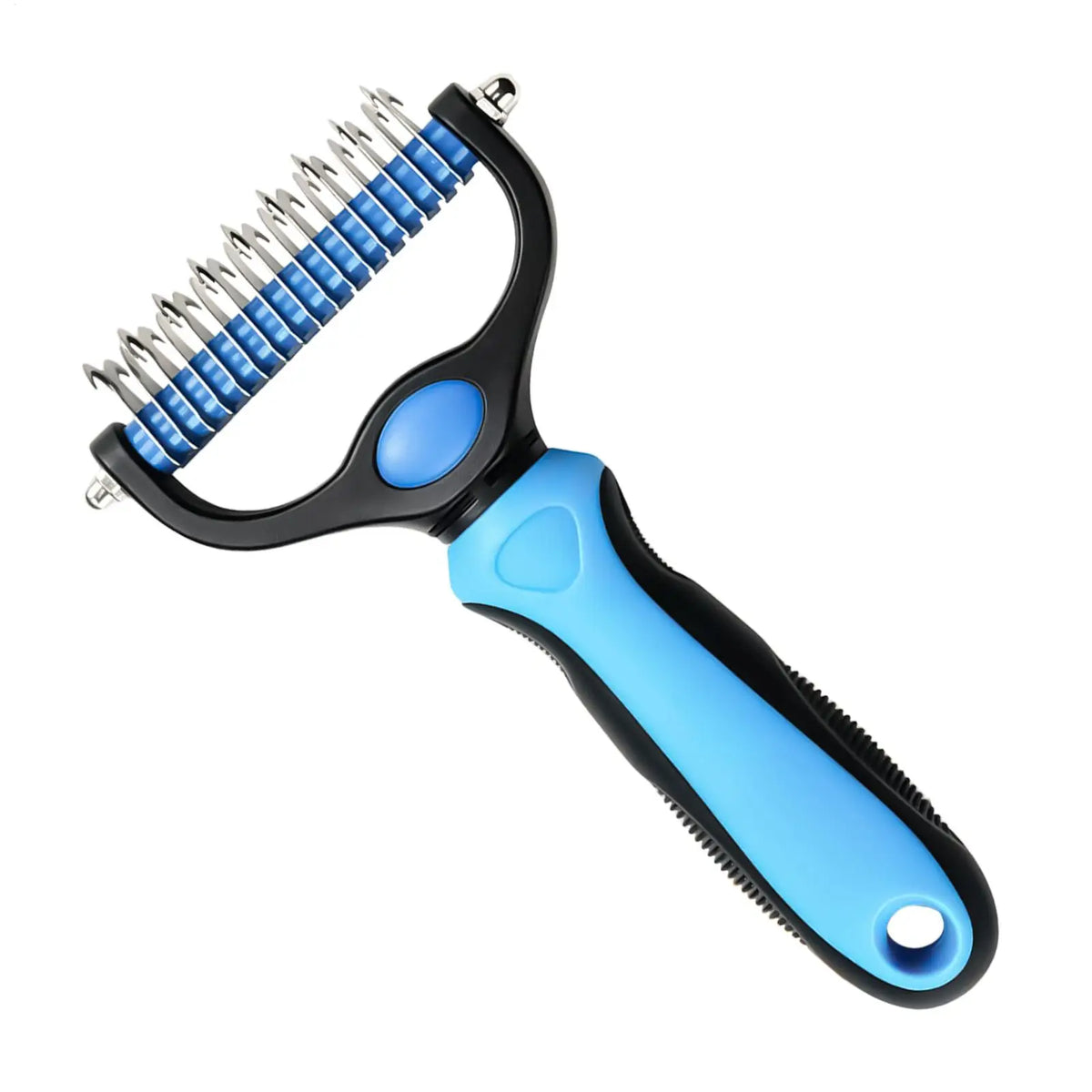 Dog Shedding Brush Undercoat Rake Detangling Comb for Kitten Puppy Long Short Haired Animals Removing Knots Loose Hair Quake