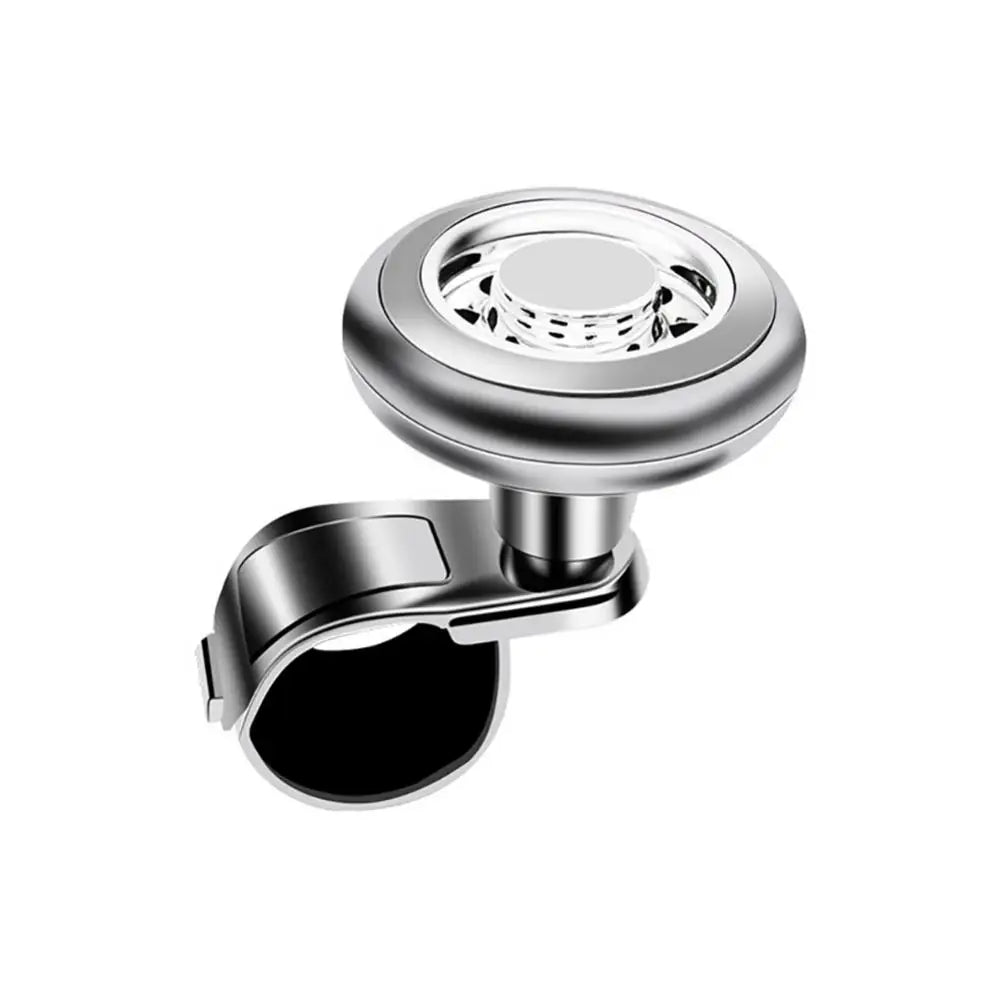 New Universal Auto Car Booster Ball Steering Wheel Truck Handle Knob Accessories Quake Silver