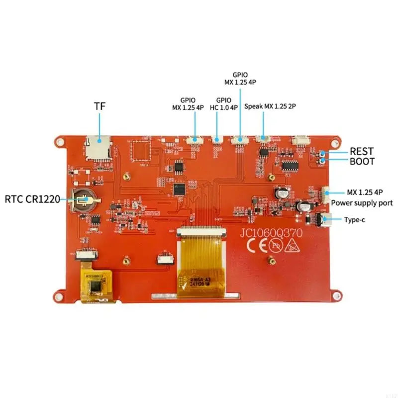 For GUITION Interfaces Display Screen 7inch LCD Module 1024x600 400MHz Capacitive Touchable Display Screen Replace K1KF Quake