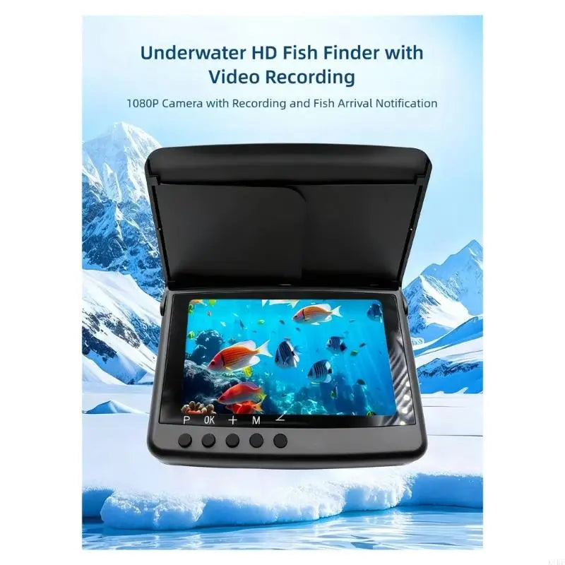 4K Resolution Fishing Camera With 220° Wide Corner Nocturnalvision 6000mAh Power Supply For Marine Exploration K1KF Quake