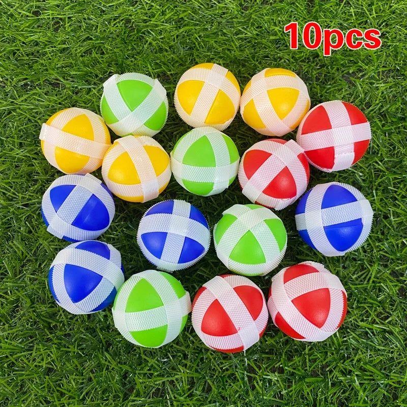 Children's Dartboard Sticky Balls Throwing Toys Safe Reusable Darts Accessories 3.4 Sticky Balls Quake 3.4cm 30pcs B9569C