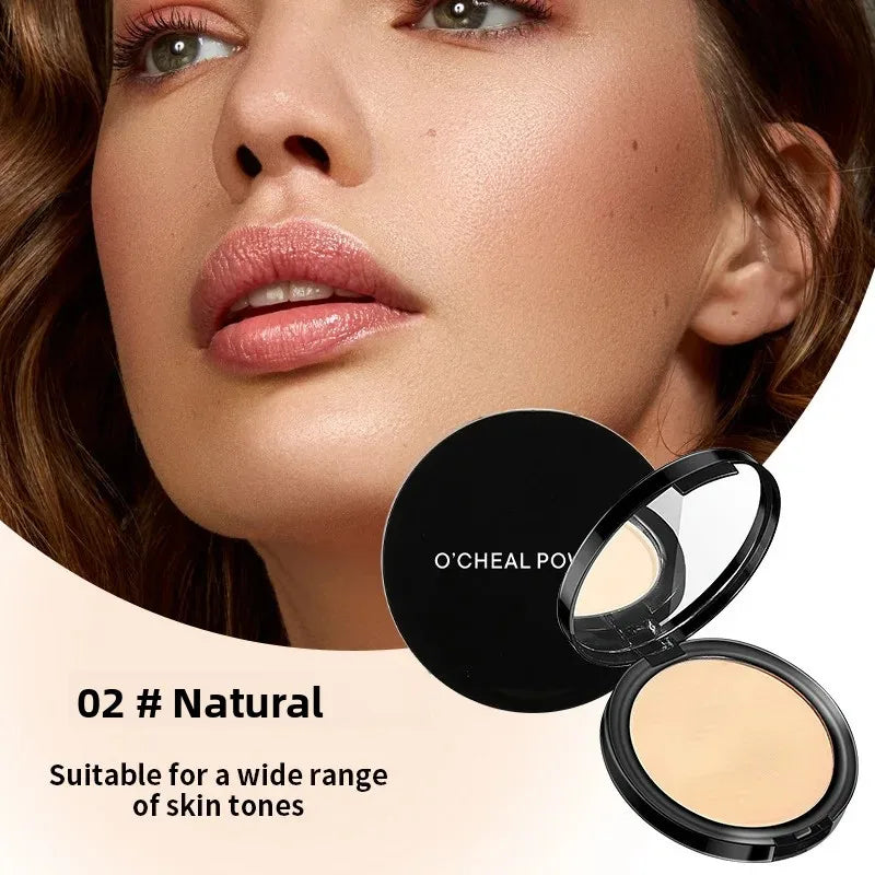OCHEAL Lady's Loose Setting Powder Concealer Repairing Oil Control Moisturizing Waterproof Sweatproof Makeup for Women Quake