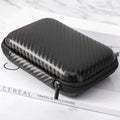 Simple EVA Earphone Bag Wear-resistant Durable Digital Accessories Storage Box Universal Portable Data Cable Organizer Quake 15x10x4.5cm