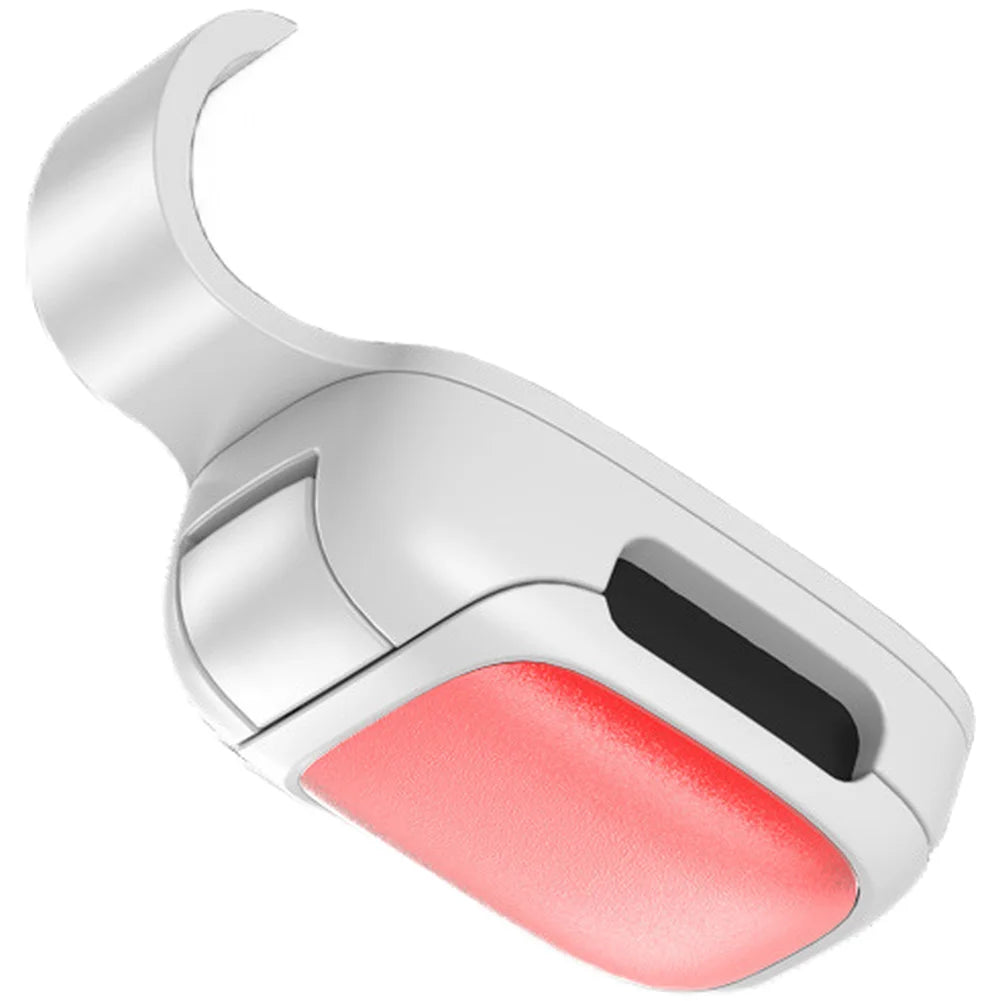 Car Glasses Sunglasses Holder for Sun Visor Multifunctional Lightweight Compact with Soft Lining for Lens for protection Quake White And Red