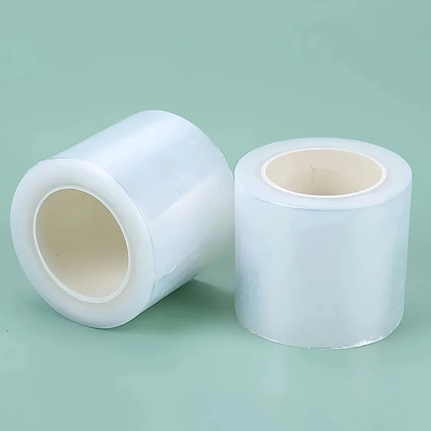 vvocci Disposable Microblading & Tattoo Cling Film Wrap – Clear Protective Cover for Eyebrows & Lips (1 Roll) Quake