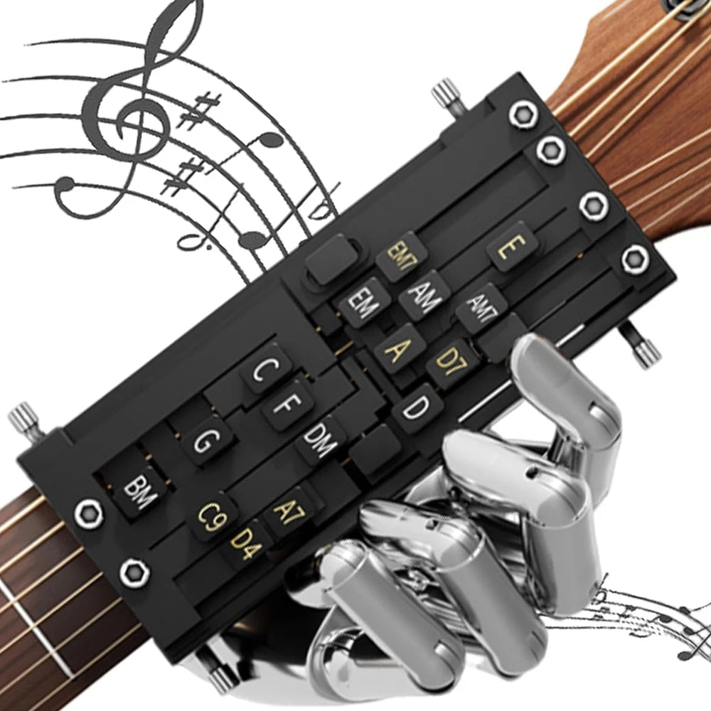 Guitar Chord Presser, Guitar Chord Trainer, Guitar Chord Helper, Guitar Aid Chords Learning Tools for Beginners Quake