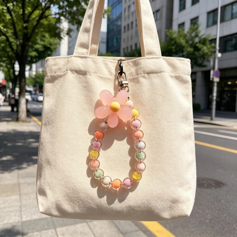 1pc Macaron Color Beads Petals Japanese and Korean Ins Luggage Accessories Hanging Accessories Quake