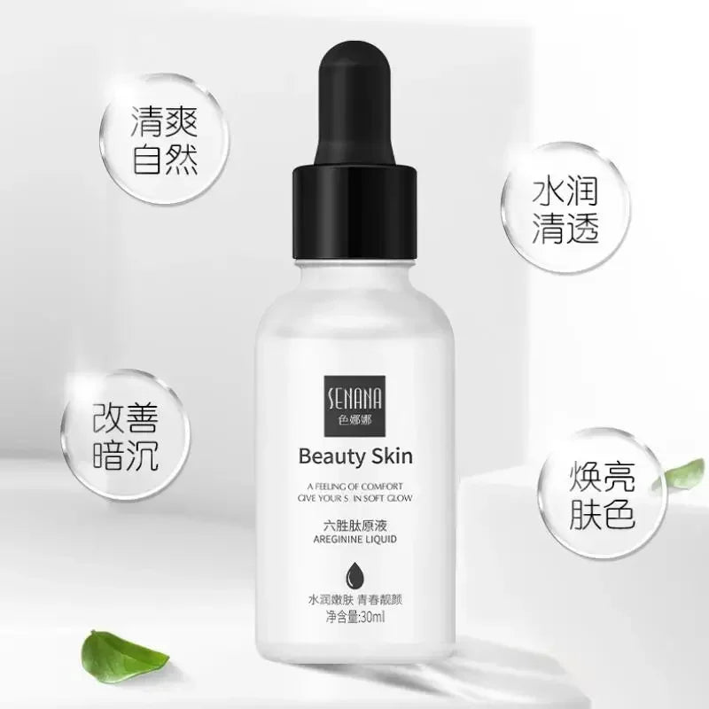 Six Peptide Face Serum Nicotinamide Extract Facial Essence Liquid Moisturizing Refresh Skin Care Shrink Pores Quake