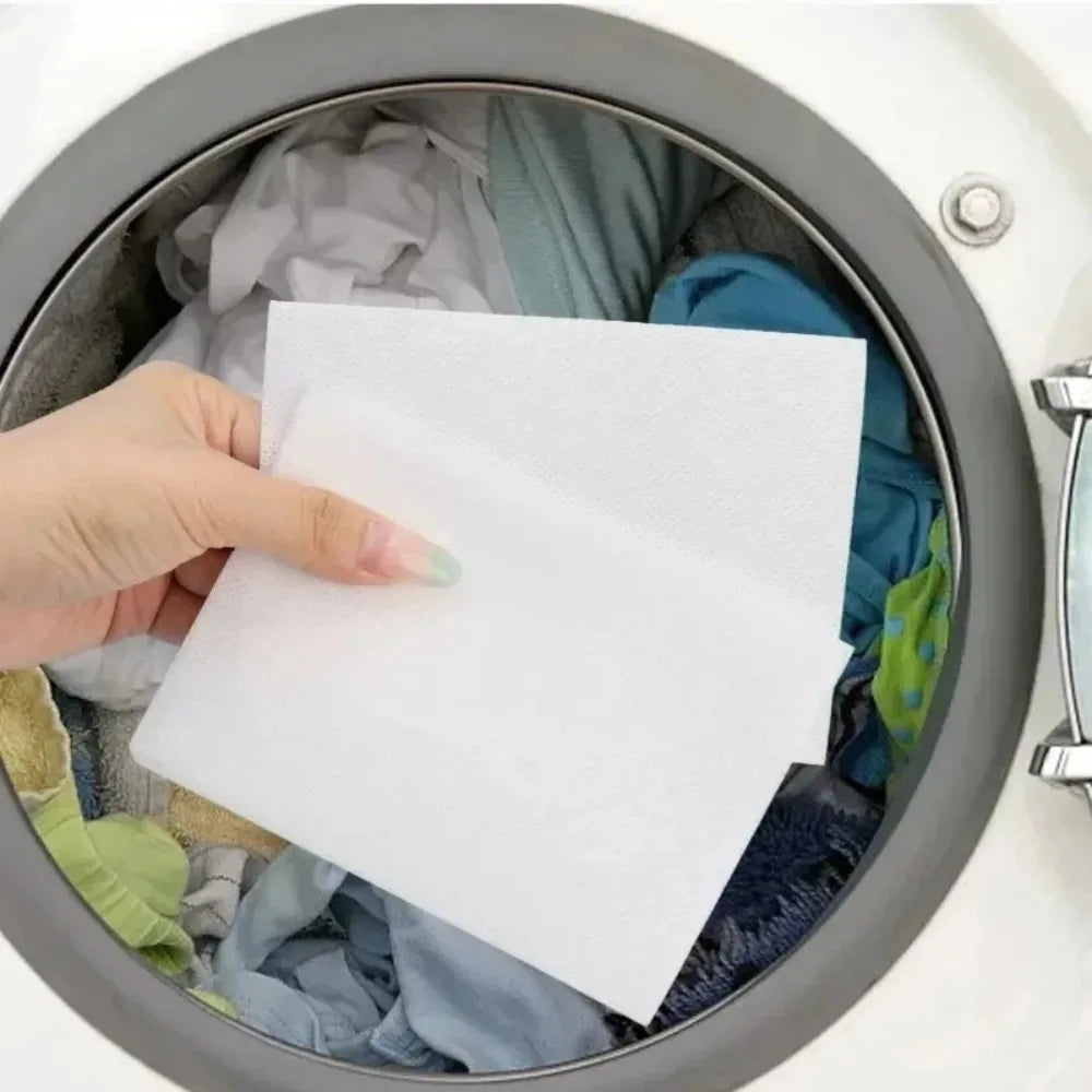 200/50PCS Color Absorption Sheet for Washing Machine Dyeing Proof Laundry Sheet Anti-Staining Laundry Tablet Color Catcher Cloth Quake