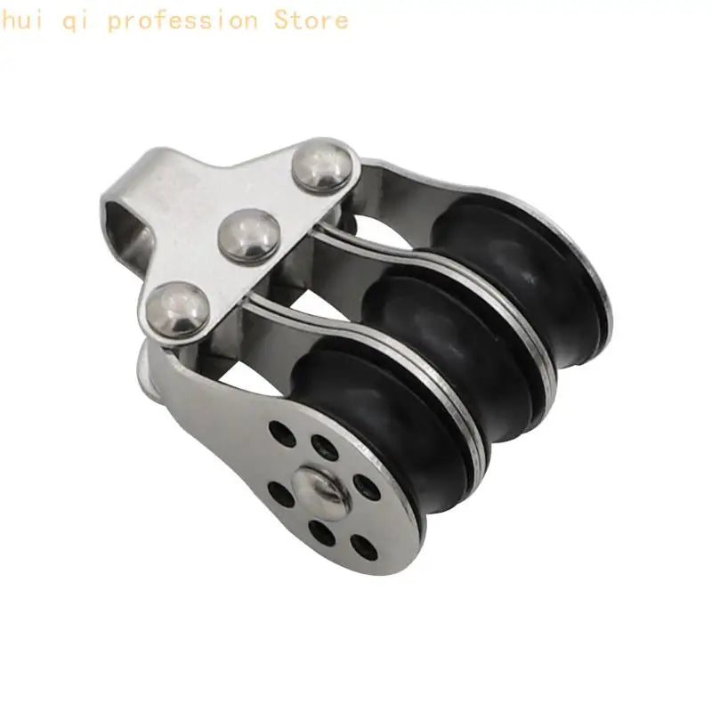 Yacht Deck Sheave Block for Marine Rope Guidance Hardware Use Metal Texture H8WE Quake 316 CN