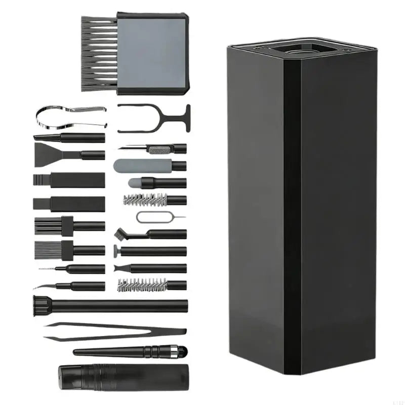 Pack of 1 Organized 32 Part Multifunctional Equipment Set Direct current Use for Removing Dirt from Tight Sectors in K1KF Quake
