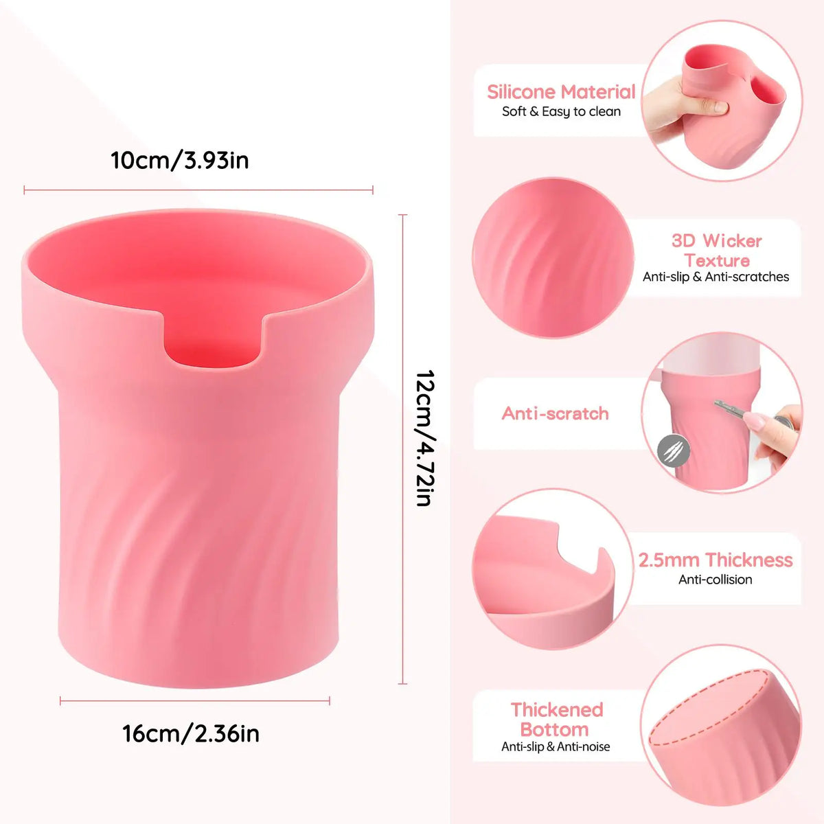 Silicone Bottle Boot Non Slip Silicone Cup Sleeve Protective Cover for 40oz Water Bottle Outdoor Backpacking Fishing Quake