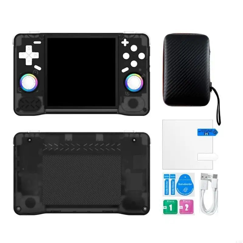 Double Pad version Foot Traditional Play Handheld With 128GB Storage 18000+ Preloaded Contests Rechargeable Battery For K1KF Quake Black China Mainland