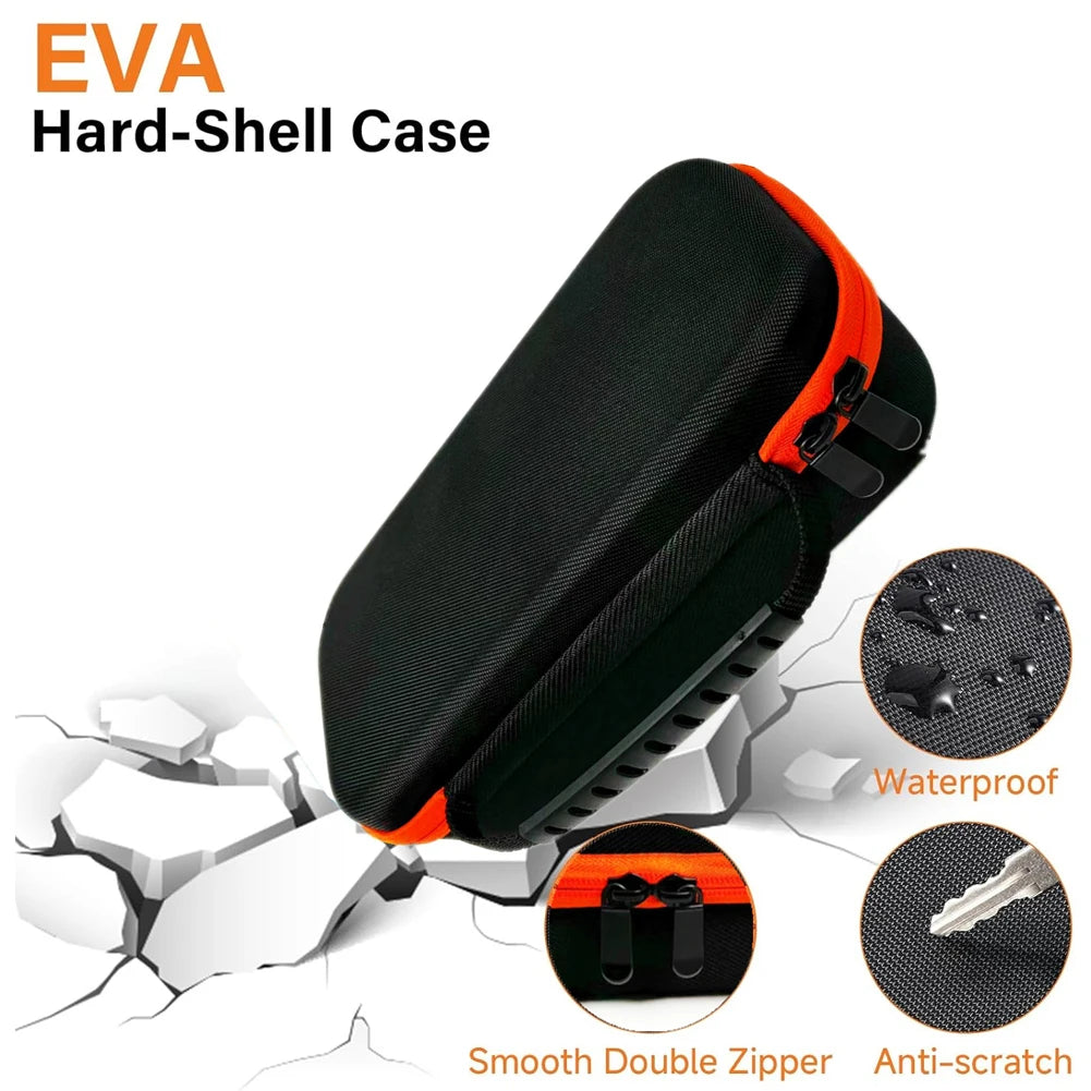 Wireless Microphone Case Hard Travel Case Shockproof for Wireless Two Microphone System for PartyBox Wireless Microphone Quake