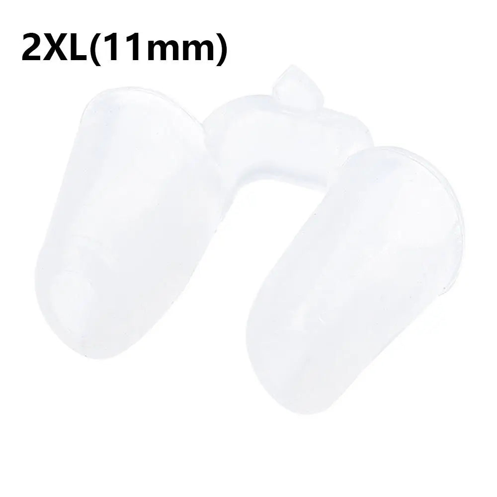Postoperative Silica Gel Nose Clip Rhinoplasty Clear Nostril Support Shaping Silicone Shaping Adjust Quake 2XL