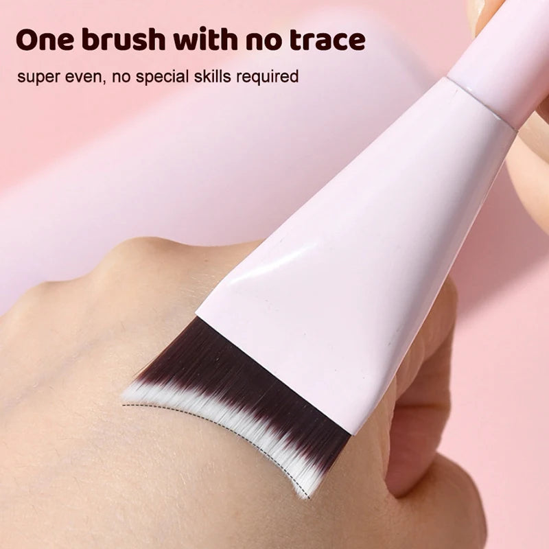 1/8 PCS Makeup Brush Soft Bristles Fish Tail Foundation Brush Eyeshadow Eyeliner Contour Brush Kit Make Up Tools With Bag Quake