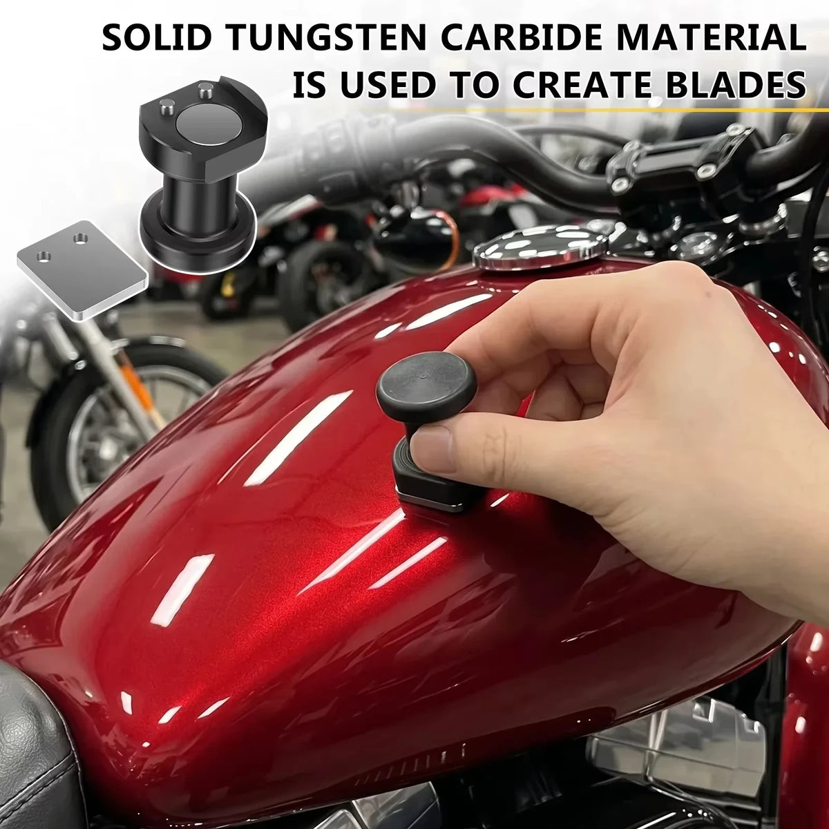 Tungsten Carbide Car Paint Denibbing Tool Scraper Automotive Paint Run Remover Sag Defect Shaver Block Body Shop Repair Tools Quake
