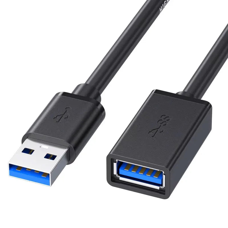0.5/1/2/3/5 M USB Extension Cable 3.0 Data Cord For Laptop TV SSD USB 3 0 Male to Female Computer Camera Printer Connector Quake