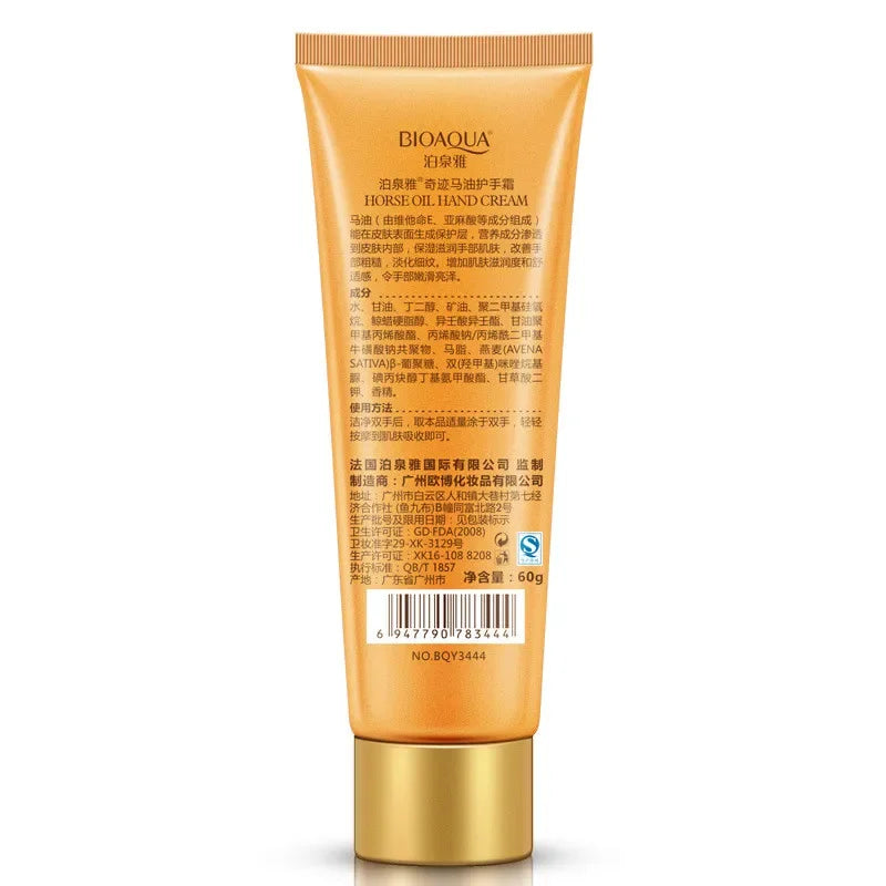 BIOAQUA Whitening Hand Cream Moisturizing Hydrating Exfoliate for Winter Hand Care Nourishing Skin Care Quake