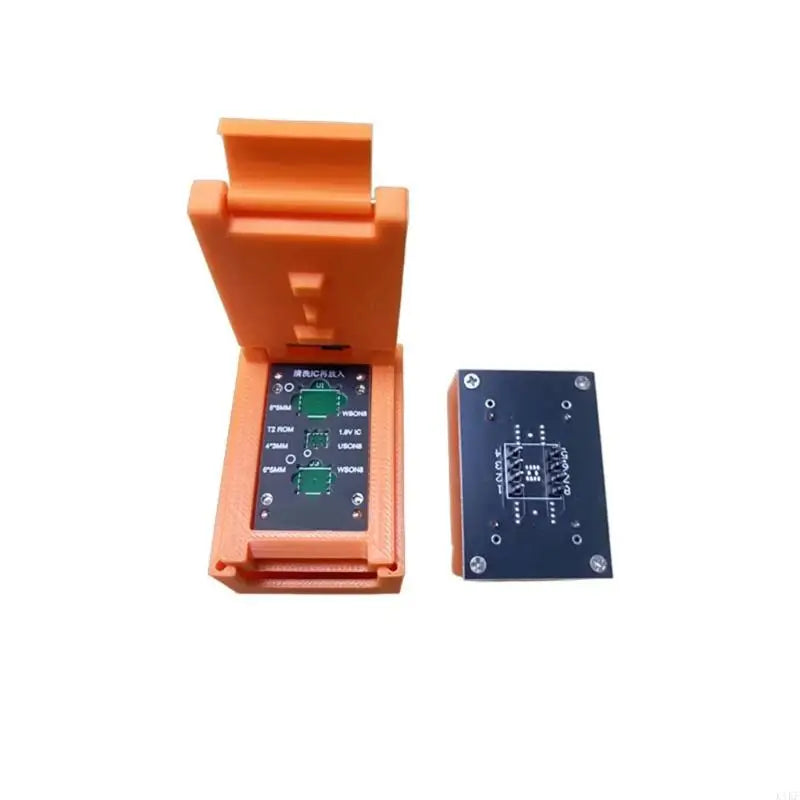 Laptop Firmware Programming Fixture with 3 in 1 WSON8 Layout Support, Contact Tool with Removable Positioning Frame for K1KF Quake