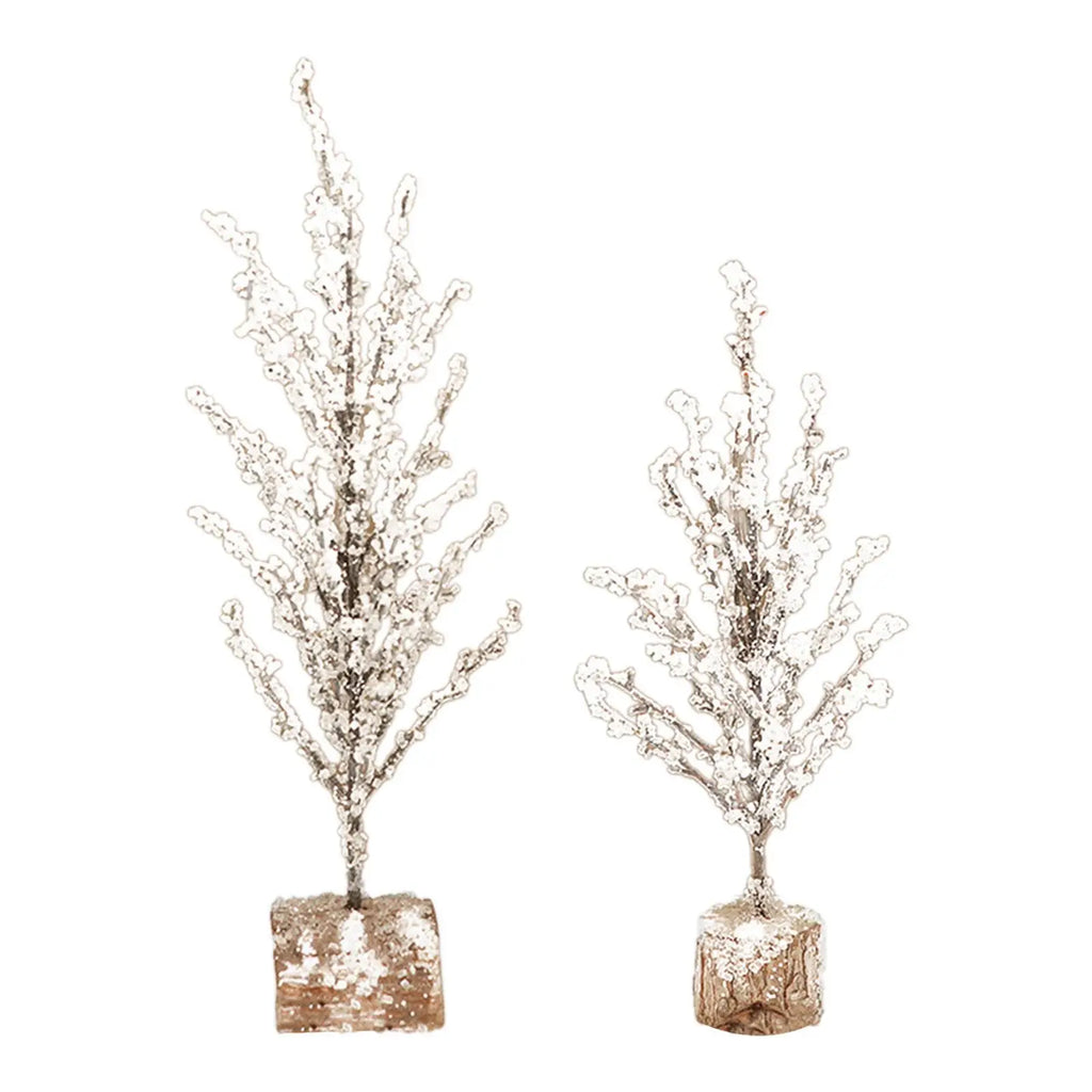 Christmas Tree Statue Crafts Birthday Gift Ornament for Indoor Housewarming Quake