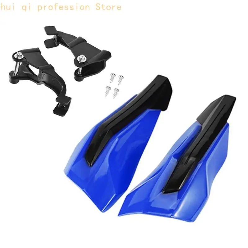 Replacement Handguard for Trail Bars, Plastic Guard Pair with Brackets for Brush Contact and Cold Wind Use H8WE Quake