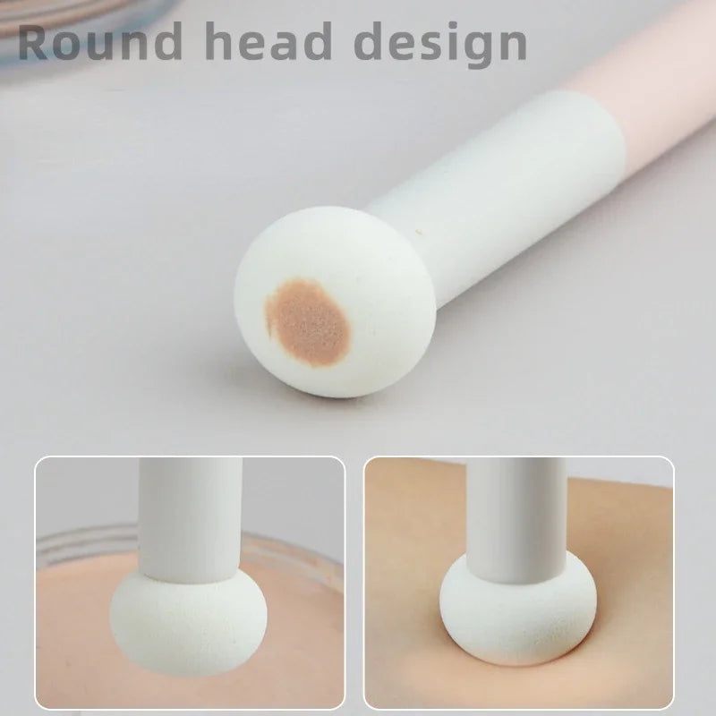 Concealer Brush Mushroom Sponge Head Professional Lip Cosmetic Makeup Brush Face Foundation Blending Beauty Women Make Up Tools Quake