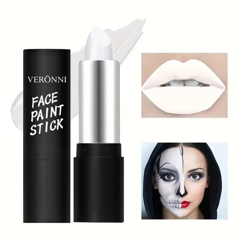 6 Colors Face Body Paint Stick Cream Eyeblack Tube Body Painting Blendable Sticks For Halloween Cosplay Joker Face Paint Makeup Quake 02