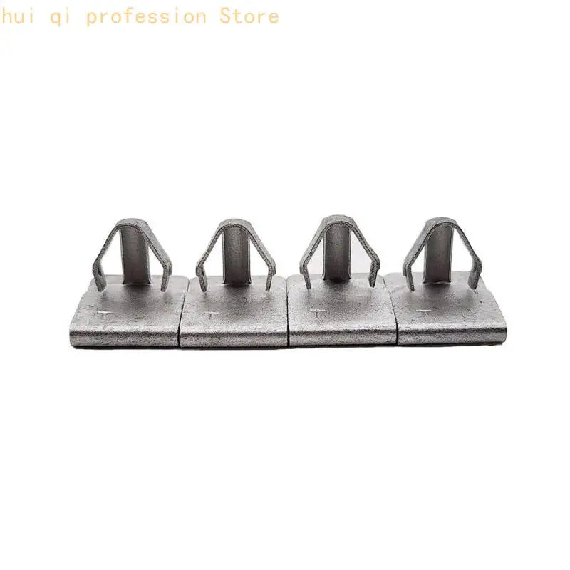 Oil Filter Access Panel Clips, W715288-S439 Metal Service Door Clip Set for F150 Front Access Panel Retention, 4 Pieces Quake
