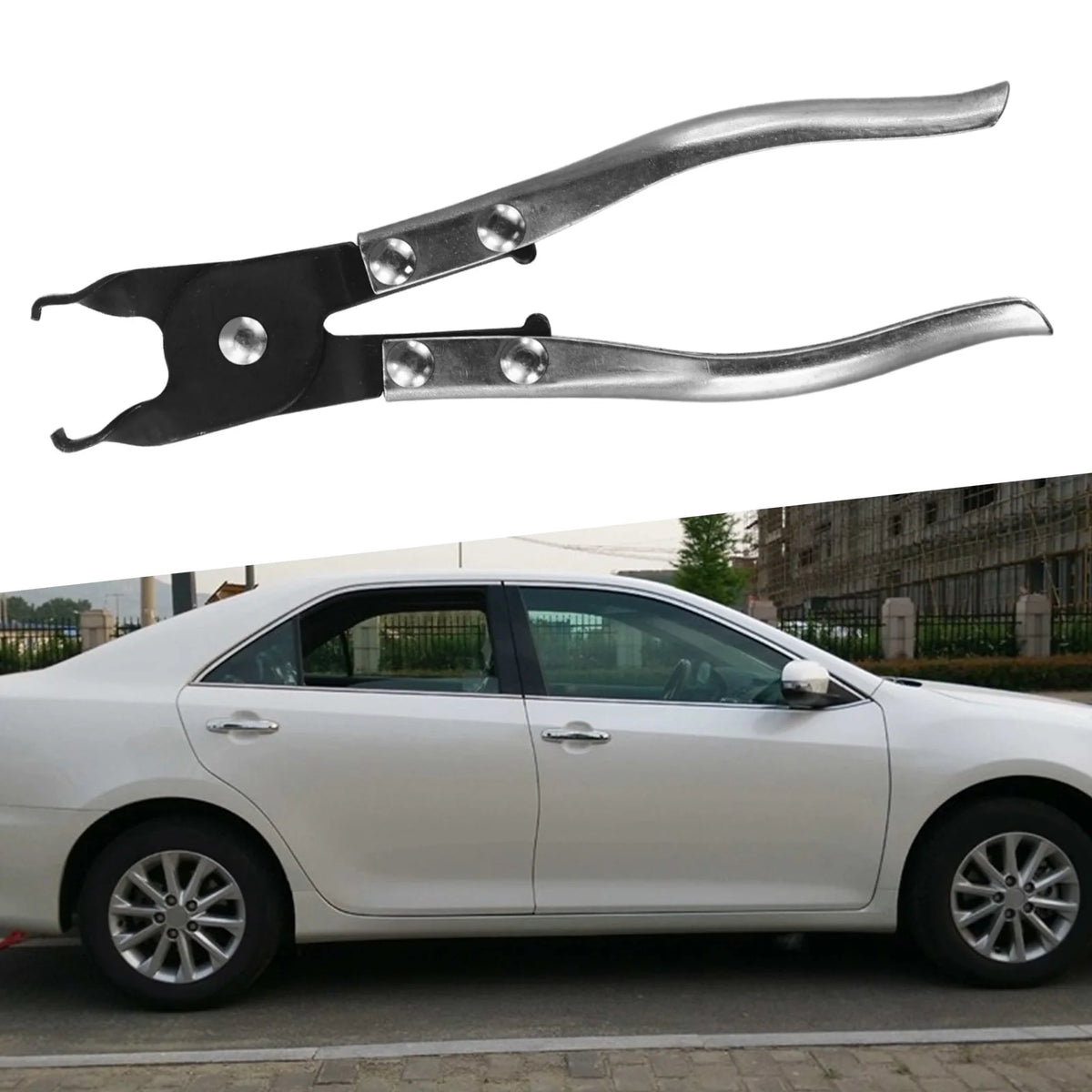 Sturdy pliers designed for efficient removal of car wheel hub screw decorative covers Decorative Cover Removal Pliers Quake A