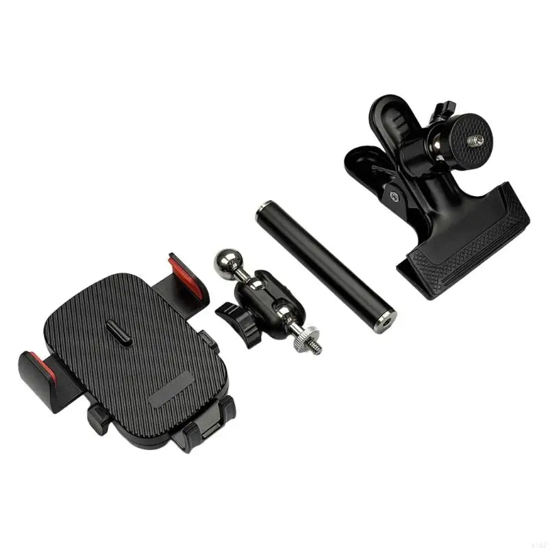 Adjustable Phone Mount Clamp Base 360 Rotatable Multiple Device Compatible 3 Length Optionnals For Live Streaming K1KF Quake