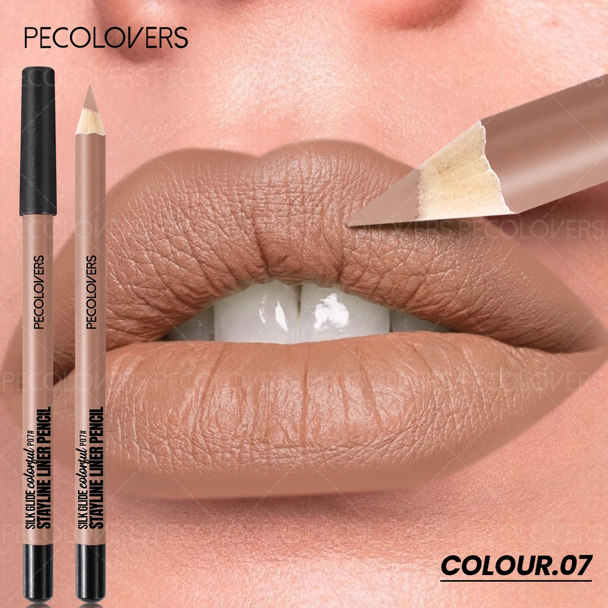 1PC Matte Lipliner To Describe The Contour of The Lips, Plump and Charming Lips, Multi Color Selection, Lip Cosmetics Quake 07