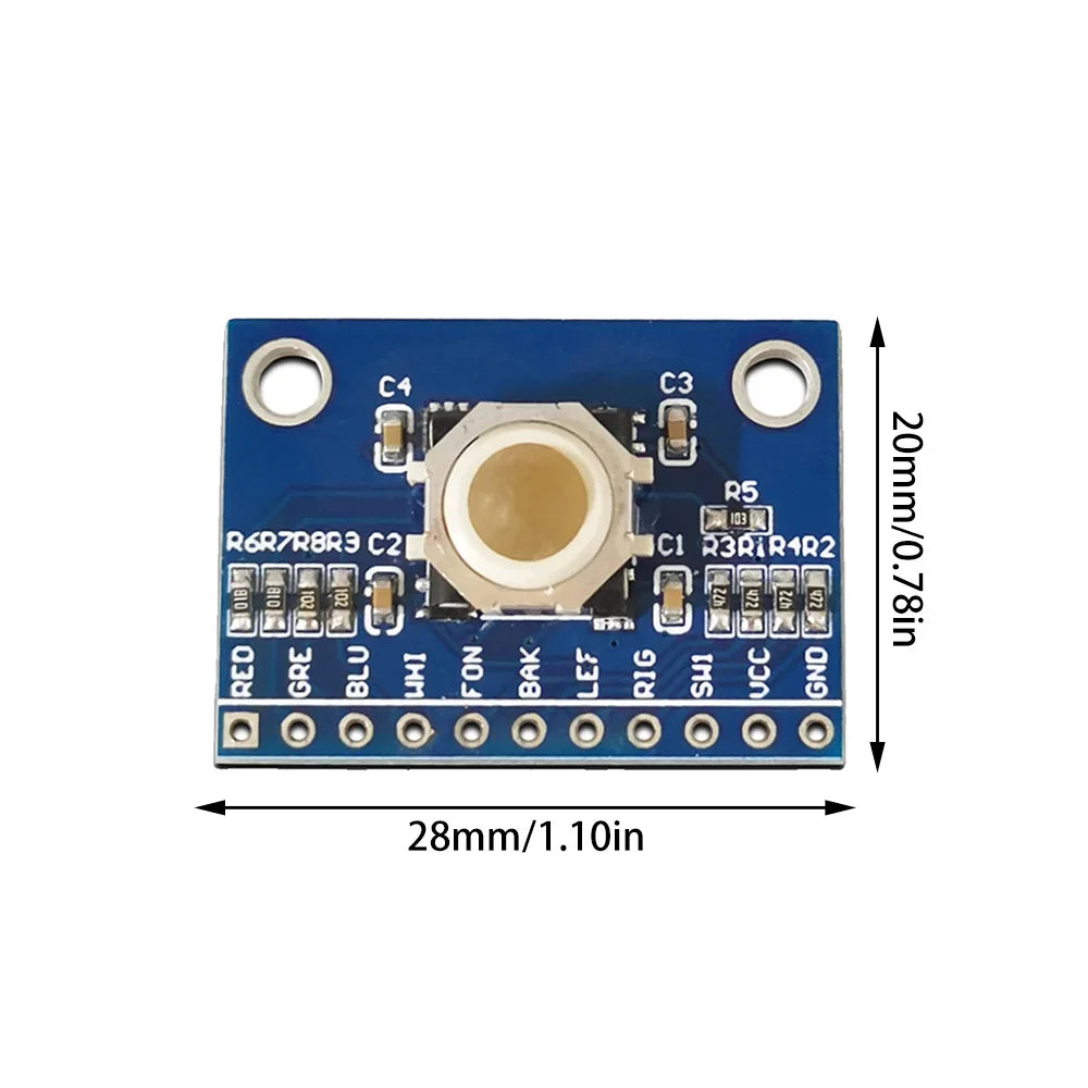 Electrical Equipments Supplies - Blackberry Trackball Sensor Blackberry Trackball Hall Effect Sensor 360 Degree Trackball Module Quake