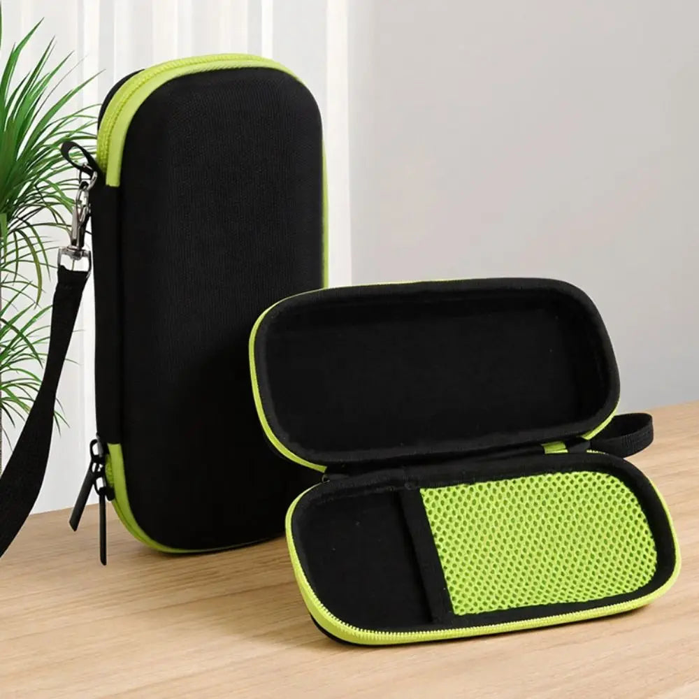 Anti-fall Razor Storage Case Shockproof Dustproof Shaver Carrying Bag Compact Splash Proof for Philips One Blade QP series Quake
