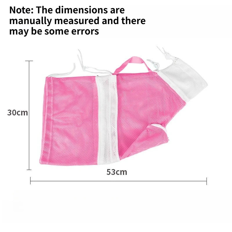 Household Multifunctional Cat Washing Restraint Bag Breathable Mesh Anti-scratch Bag for Bath Nail Trim Pet Daily Care Quake A