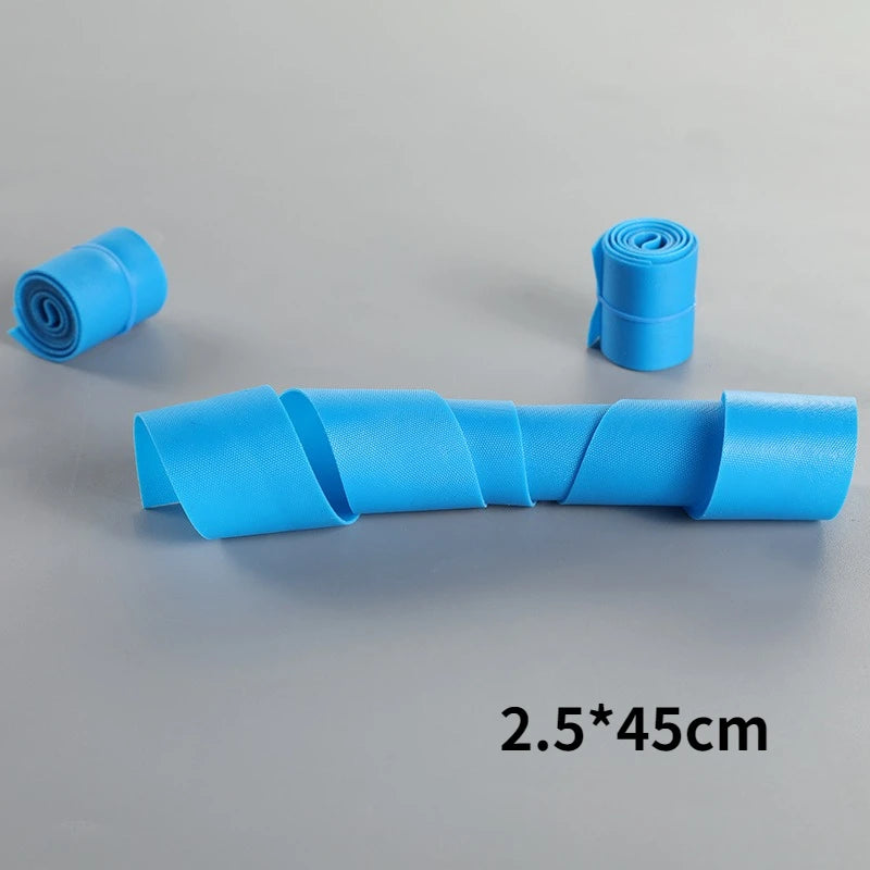 5pcs Disposable Tourniquet Non-latex Tourniquet Blue TPE Silicone Safety First Aid Props Outdoor Sports Camping Equipment Quake