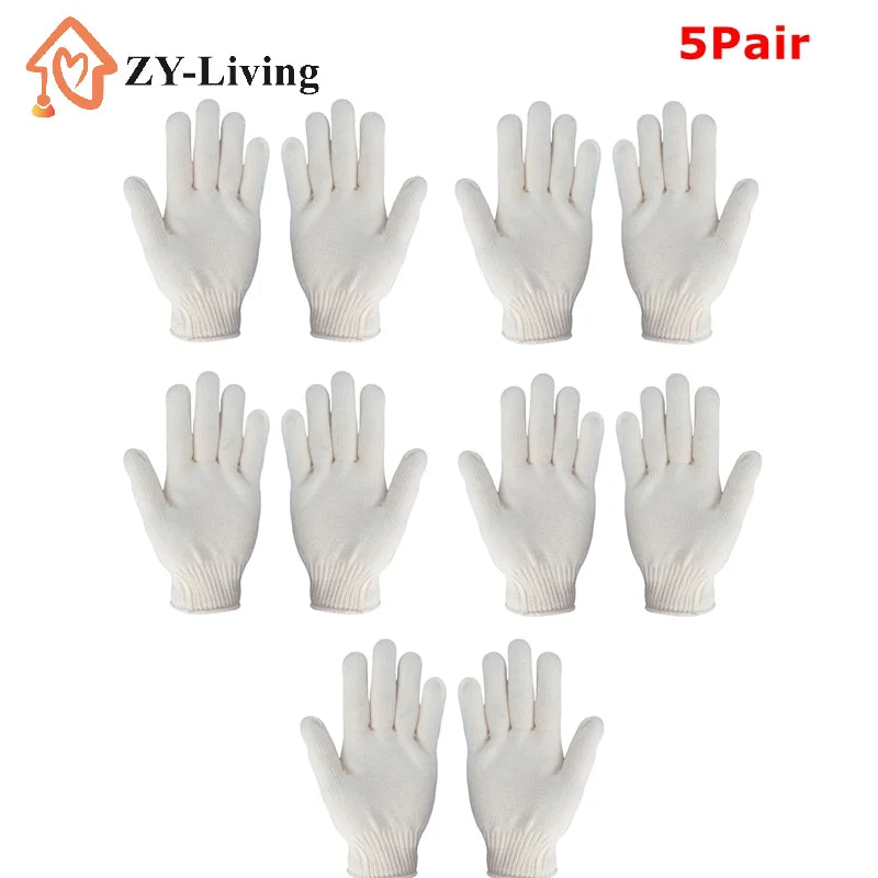 150 Degree High-temperature Heat Resistant Anti Burn Heatproof Gloves Oven Kitchen White Gloves Insulation Workshop Mould Gloves Quake
